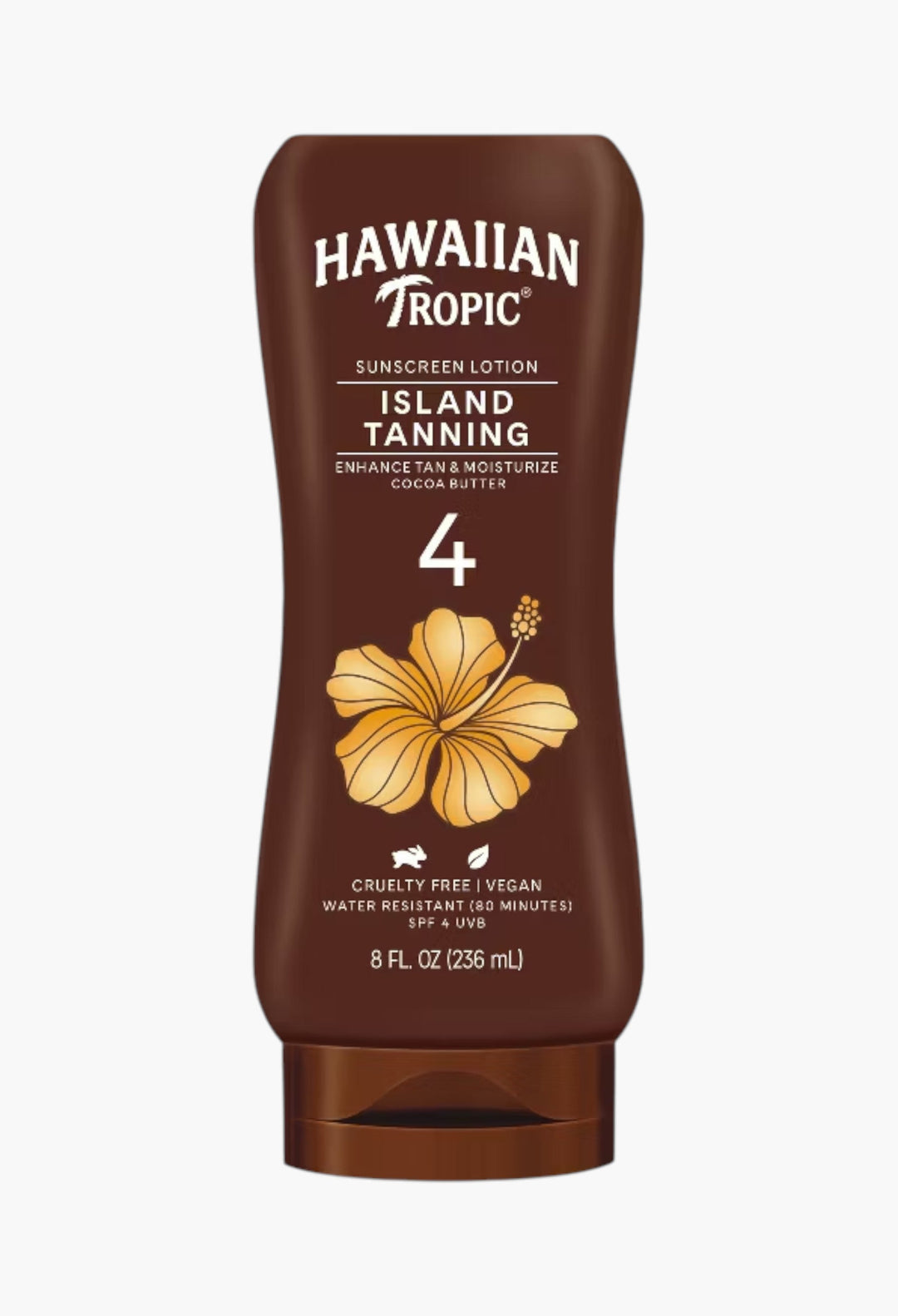 Hawaiian Tropic Dark Tanning Lotion Sunscreen - SPF 4 - 8oz - GLAM MODA