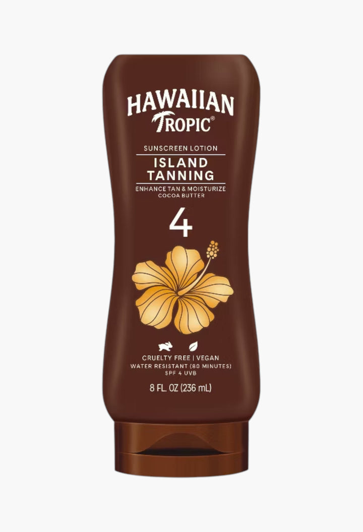Hawaiian Tropic Dark Tanning Lotion Sunscreen - SPF 4 - 8oz - GLAM MODA