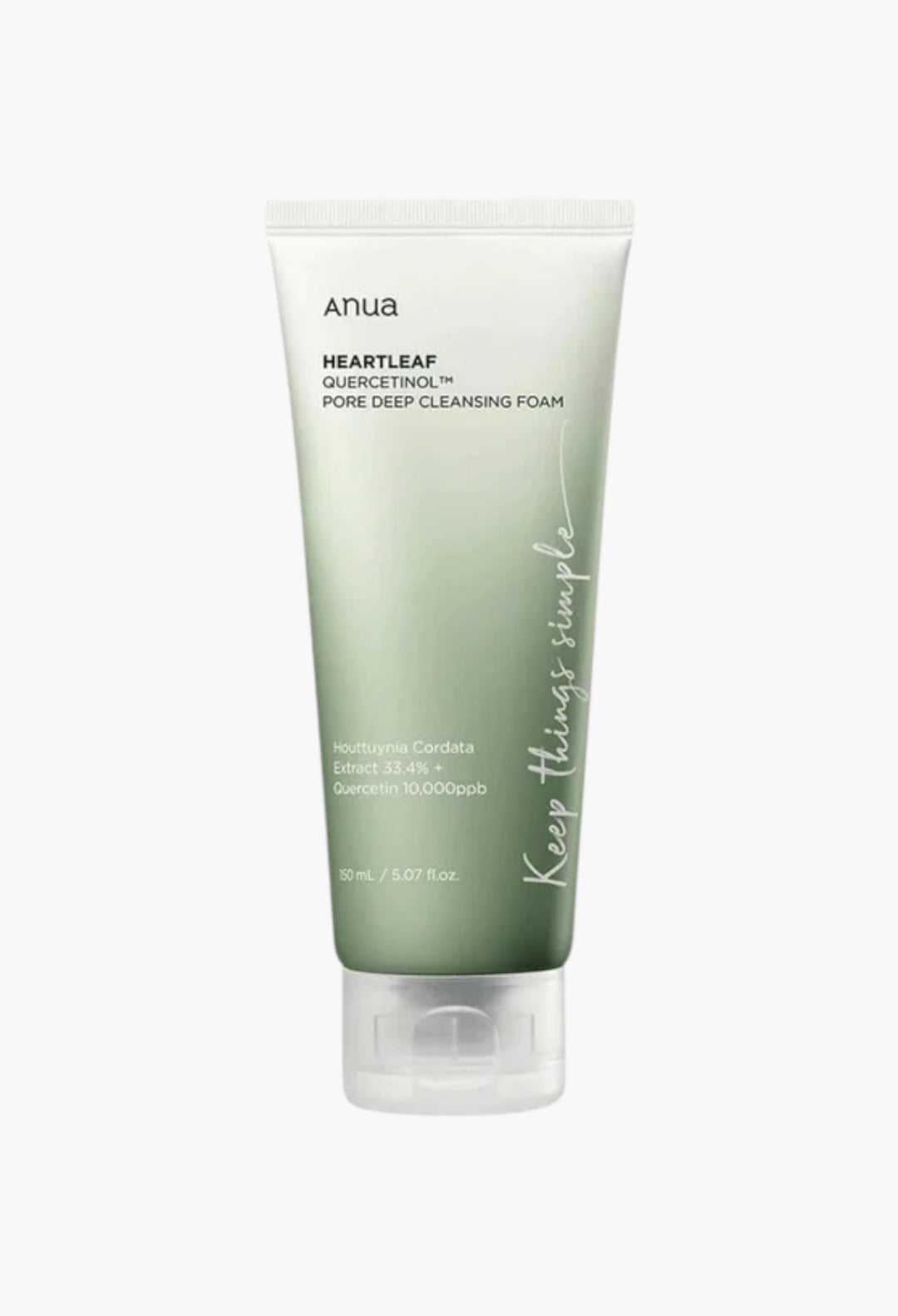 Heartleaf Quercetinol Pore Deep Cleansing Foam - GLAM MODA