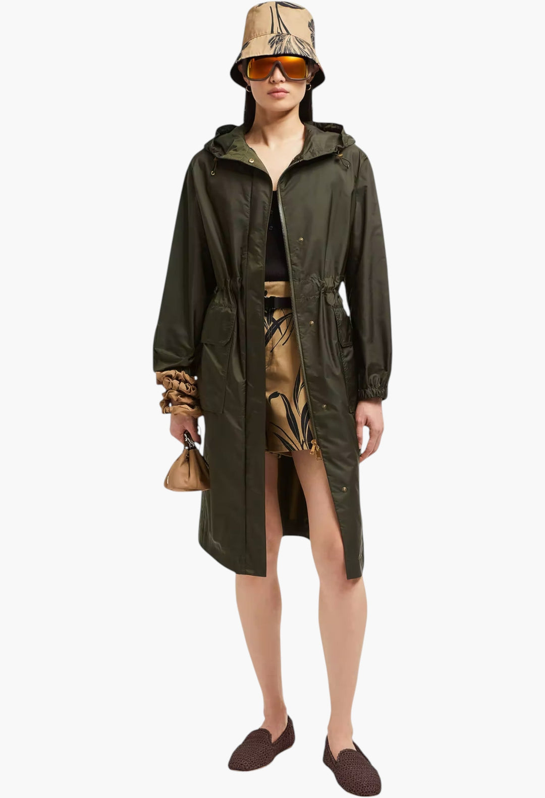 Hiengos Hooded Rain Coat - GLAM MODA