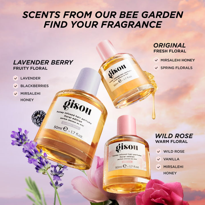 Honey Infused Hair Perfume - Lavender Berry - GLAM MODA