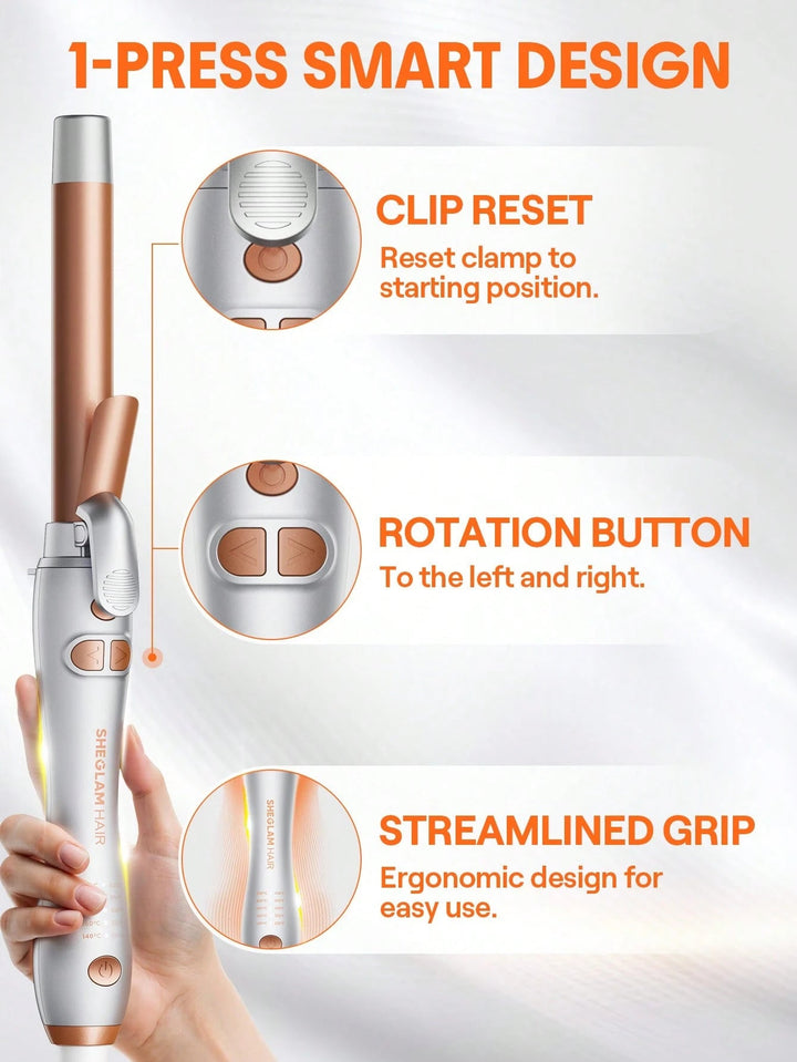 It-Curl Rotating Curling Iron - Uk Plug