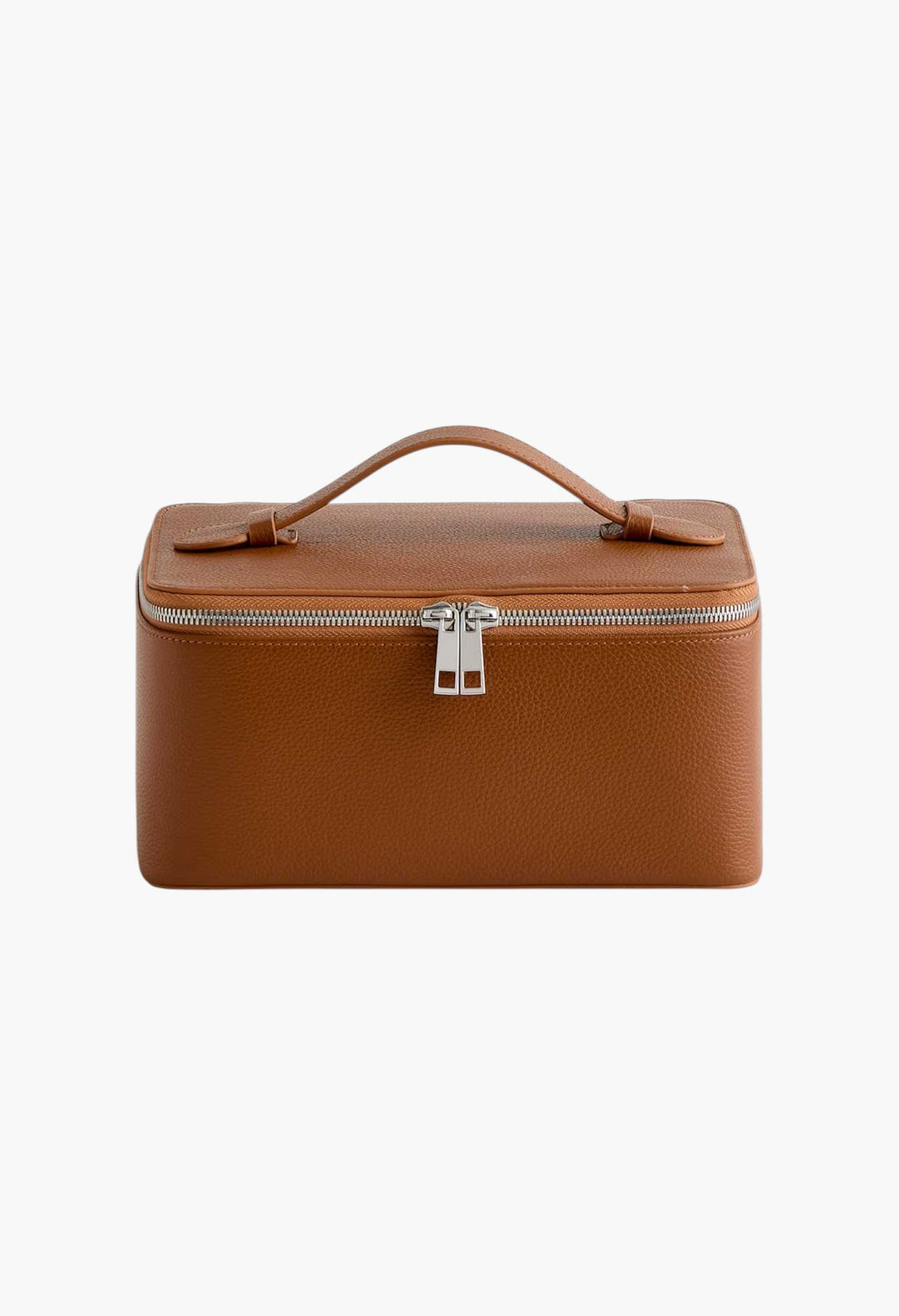Italian Leather Travel Cosmetic Case - GLAM MODA