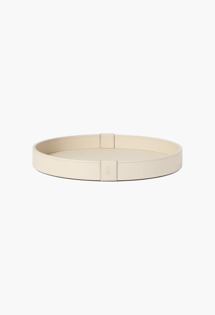 Wooden Tray With Leather Cover - GLAM MODA