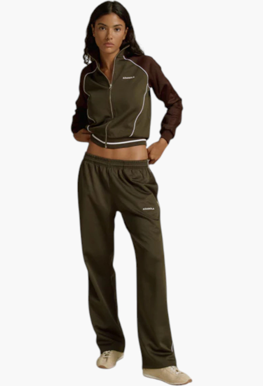 Jersey Track Pant - Fern Green - Short - 72cm - GLAM MODA