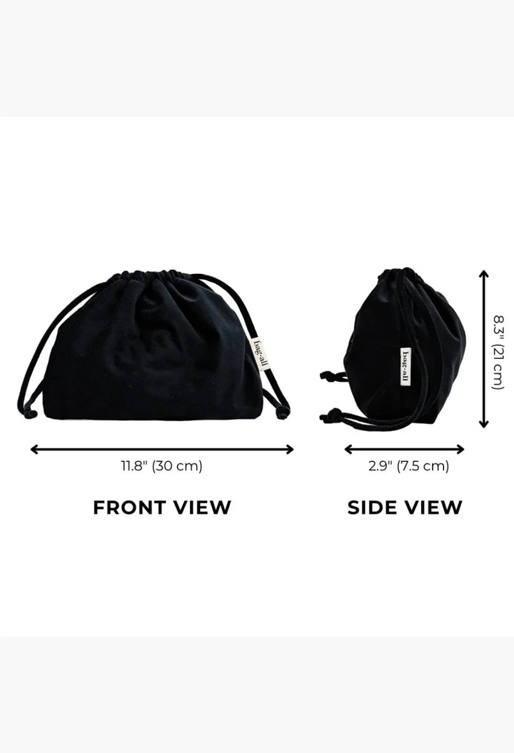 Drawstring Makeup Organizing Bag – Eco Velvet