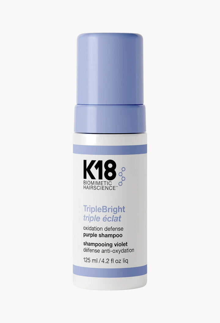 K18 Biomimetic Hairscience TripleBright Oxidation Defense Purple Shampoo