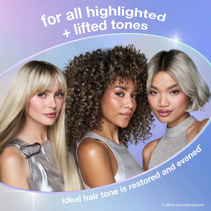 K18 Biomimetic Hairscience TripleBright Oxidation Defense Purple Shampoo