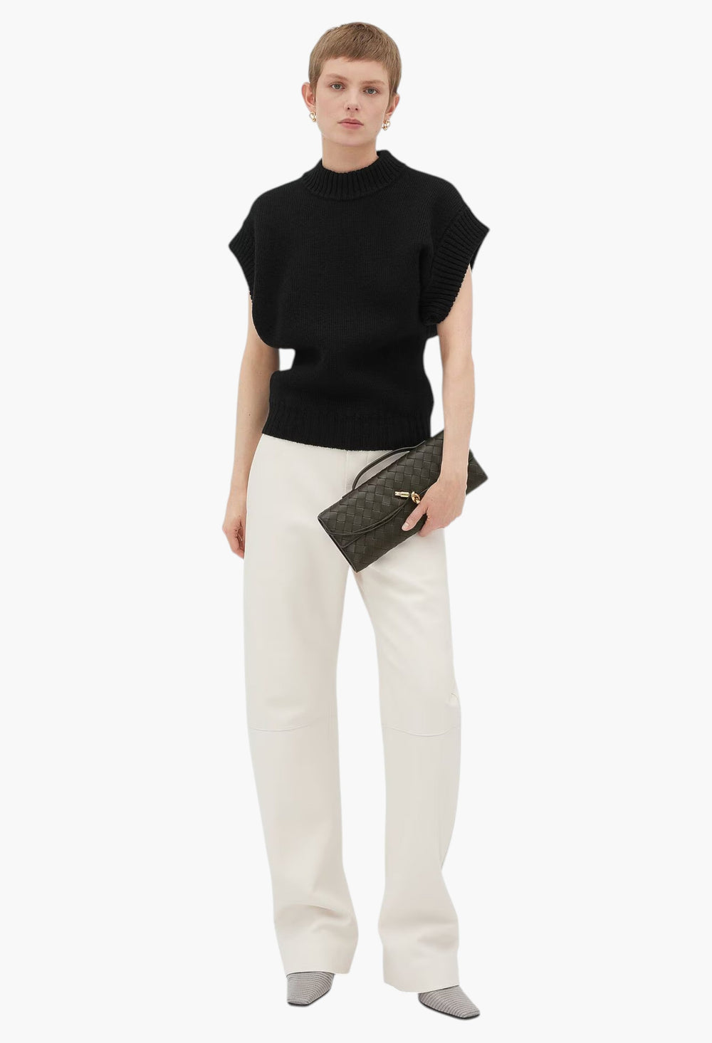 Kaki - Andiamo Clutch - GLAM MODA