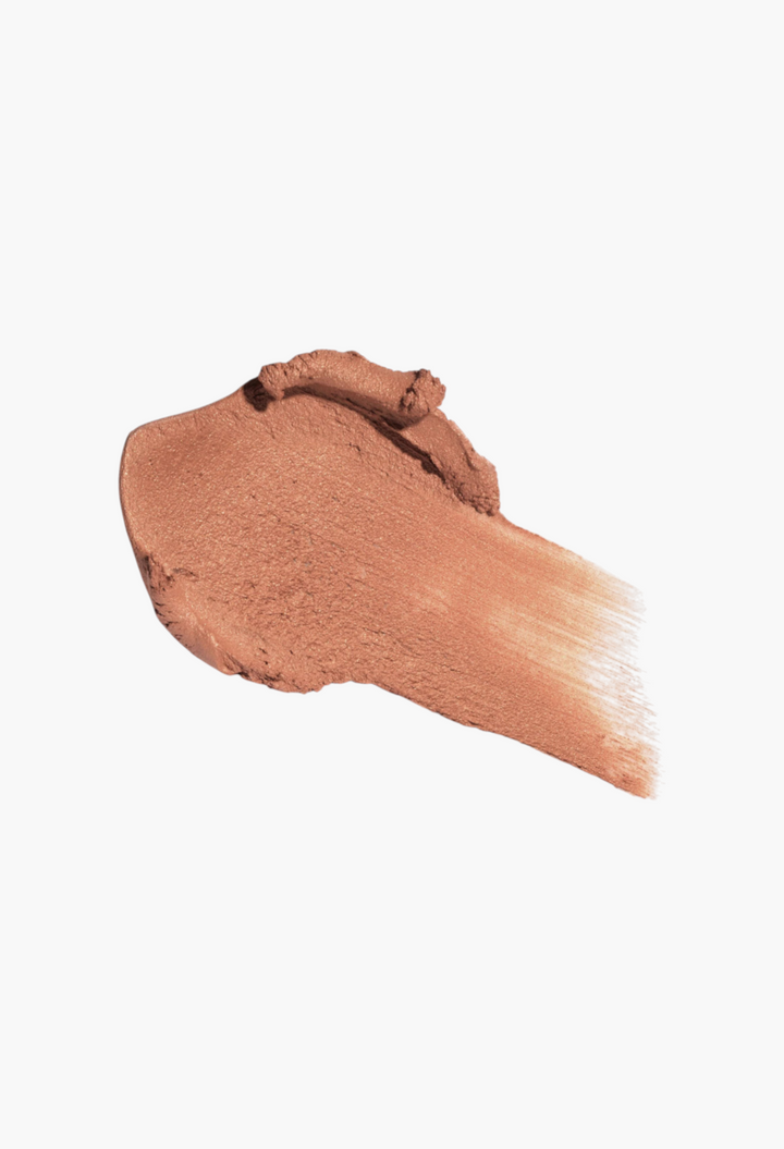 GLAM MODA Sensual Skin Bronzer swatch showing a smooth, buildable cream-to-powder formula with a luminous finish.