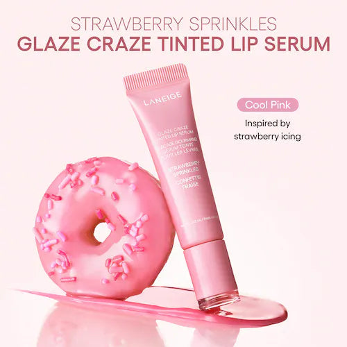 Glaze Craze Donut Delight Hydrating Tinted Lip Serum Duo - GLAM MODA