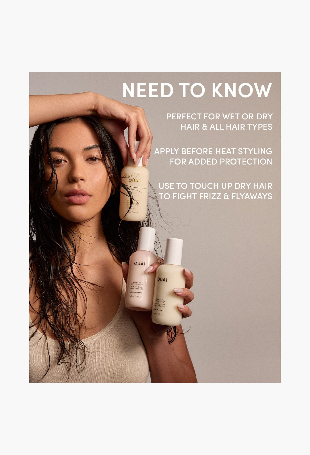 OUAI Leave in Conditioner North Bondi - Travel