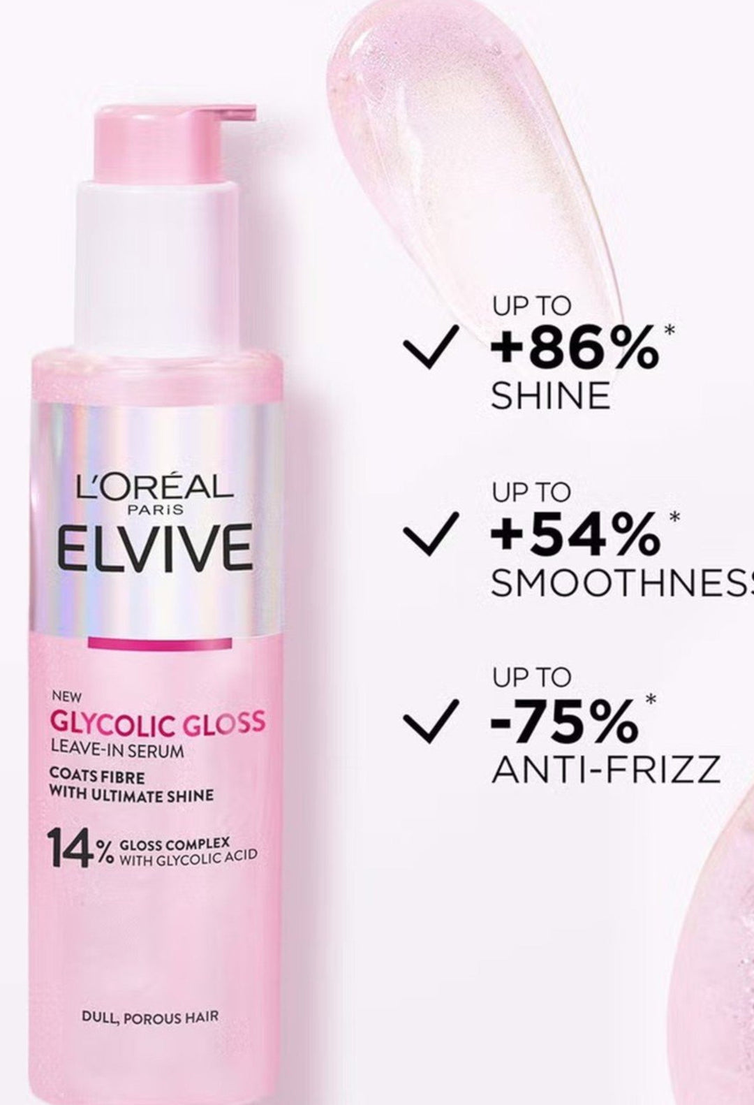 Elvive Glycolic Gloss Leave-In Serum