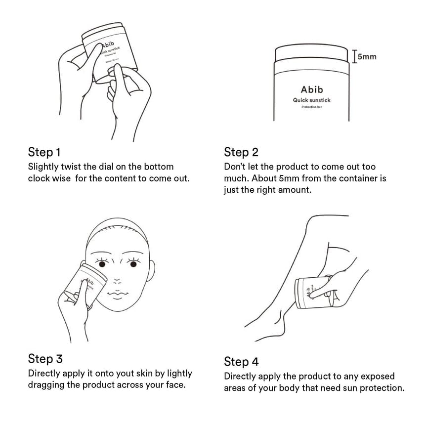 Abib - Quick Sunstick Protection Bar - GLAM MODA