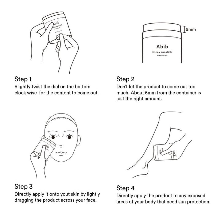 Abib - Quick Sunstick Protection Bar - GLAM MODA