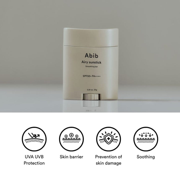 Abib - Airy Sunstick Smoothing Bar - GLAM MODA