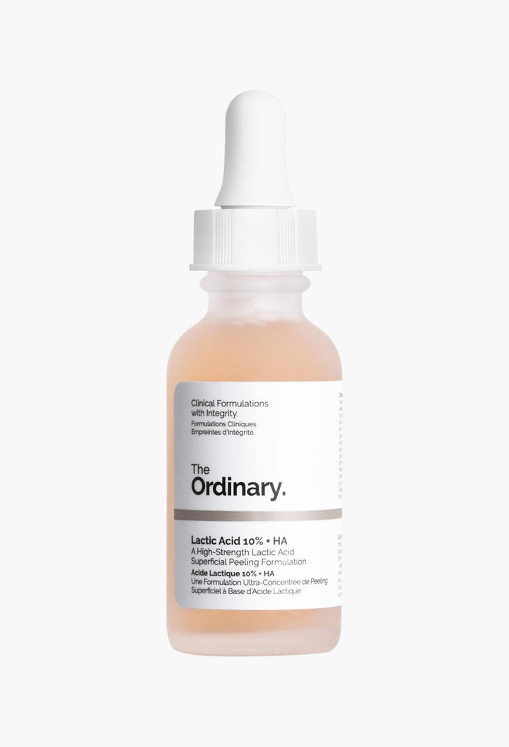 Lactic Acid 10% + HA 2% High-Strength Exfoliating Serum for Uneven Texture - GLAM MODA