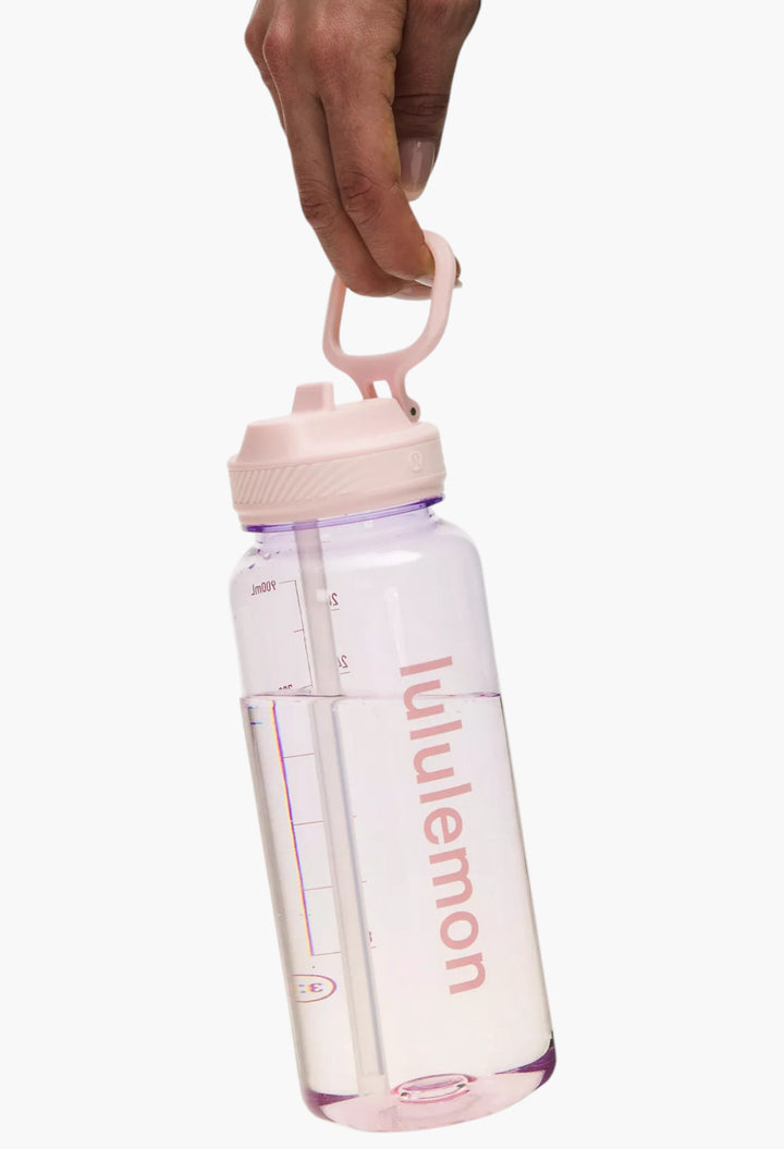 Lavender Frost/Pink Organza/Pink Haze - Back to Life Clear Bottle 32oz Straw Lid - GLAM MODA
