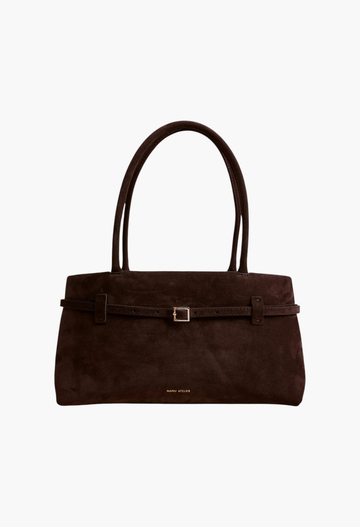 Le Cambon East West Deep Brown Suede - GLAM MODA