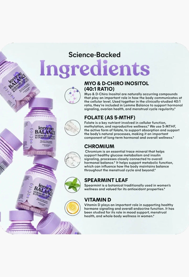 Lemme Balance Hormone Support Capsules