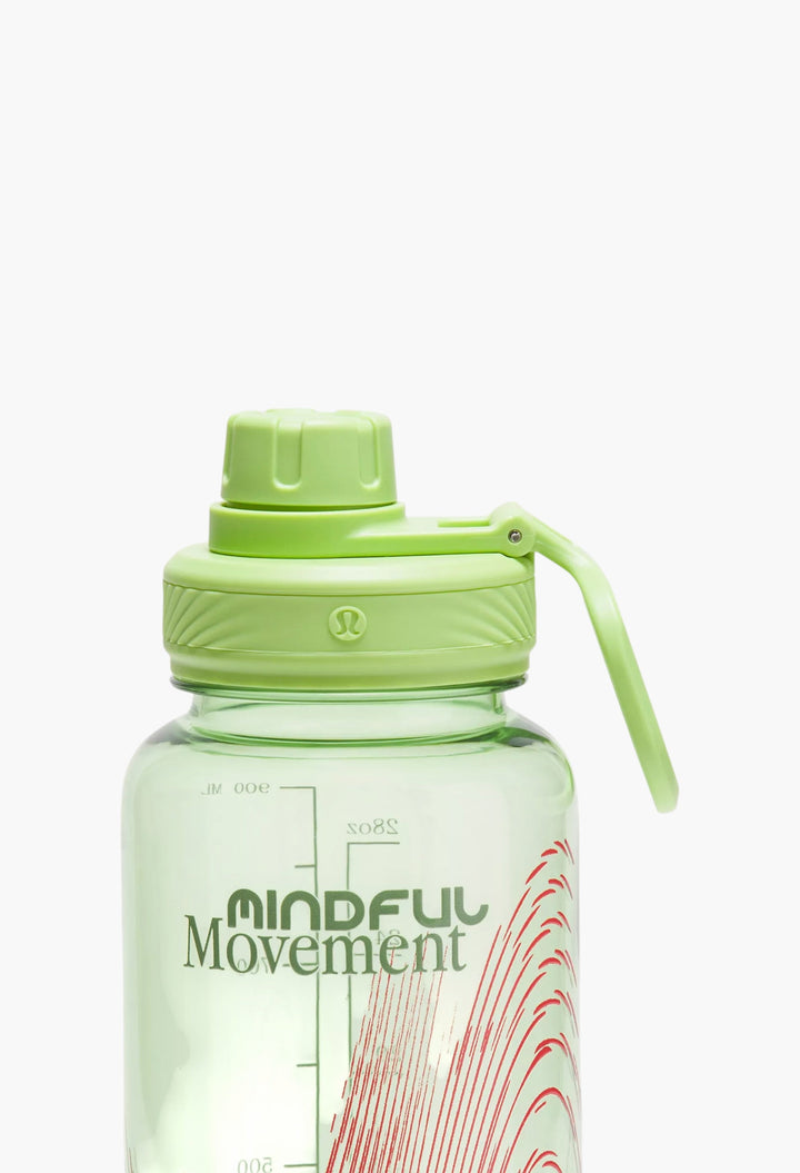 Lemongrass - Back to Life Clear Bottle 32oz Graphic - GLAM MODA