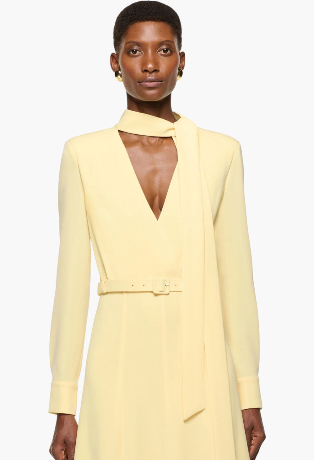 Light Cady Cut Out Dress - GLAM MODA
