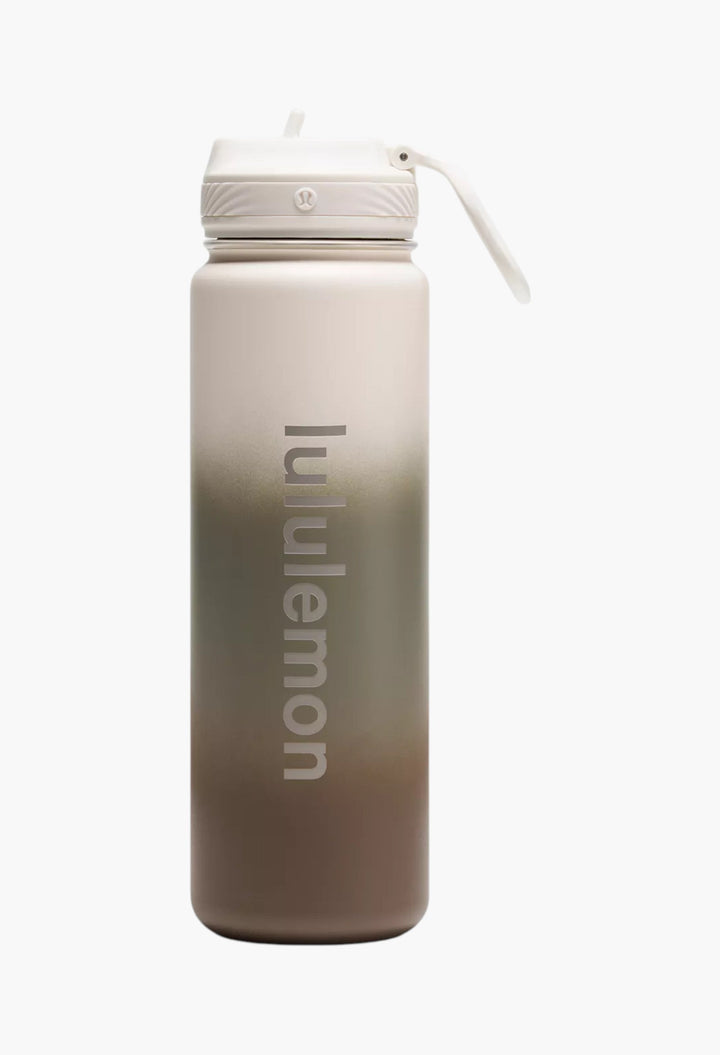 Light Ivory/Bay Leaf/Artifact - Back to Life Sport Bottle 24oz Shine - GLAM MODA