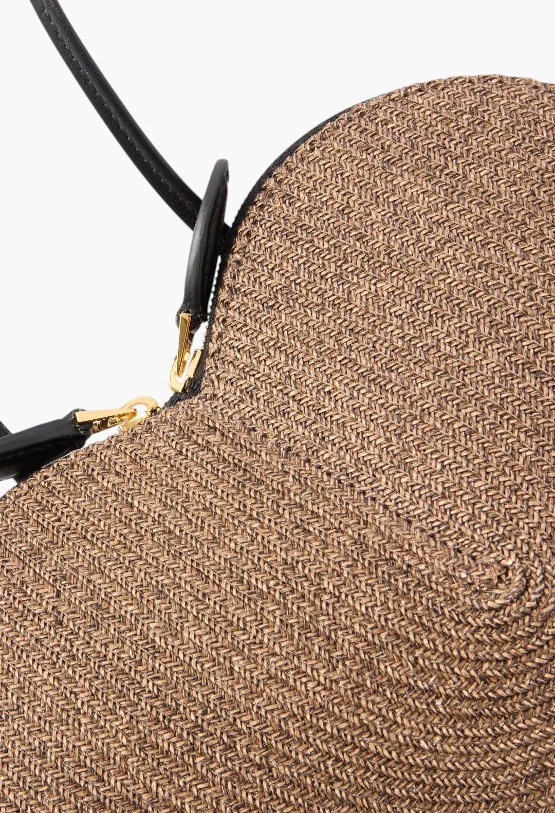 Le Coeur suede and leather shoulder bag