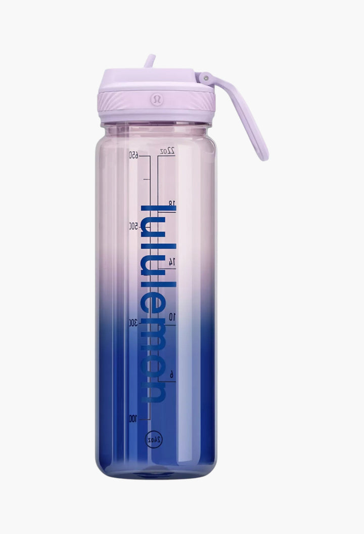 回溯生命透明瓶 24oz 吸管蓋