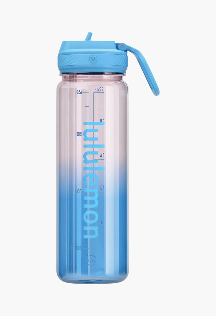 回溯生命透明瓶 24oz 吸管蓋