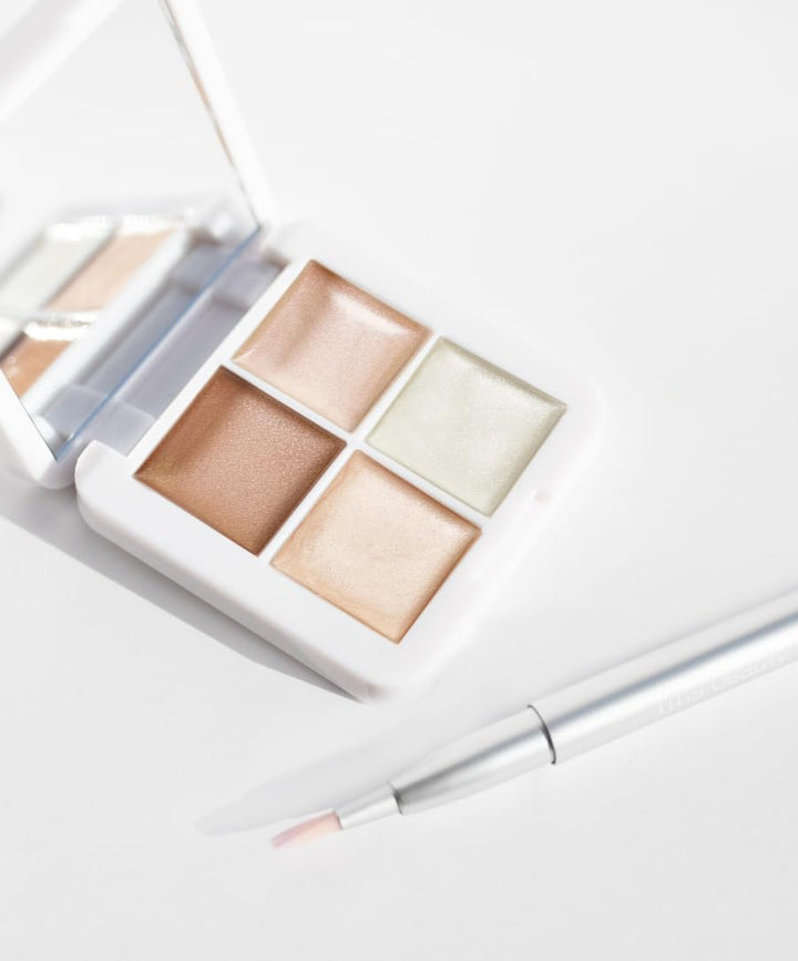 Living Luminizer Glow Quad Mini - GLAM MODA