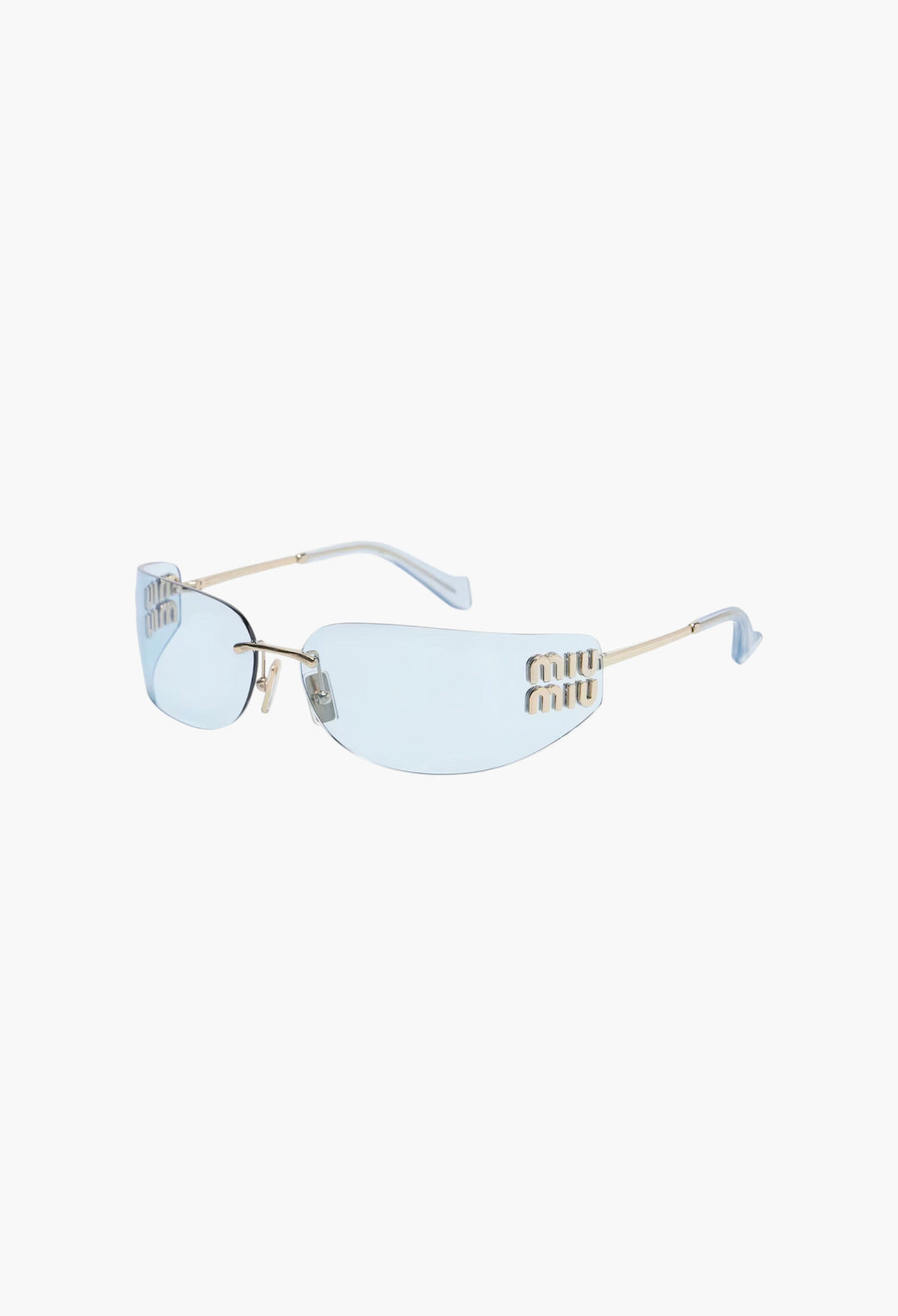 Logo Rectangular Sunglasses - GLAM MODA