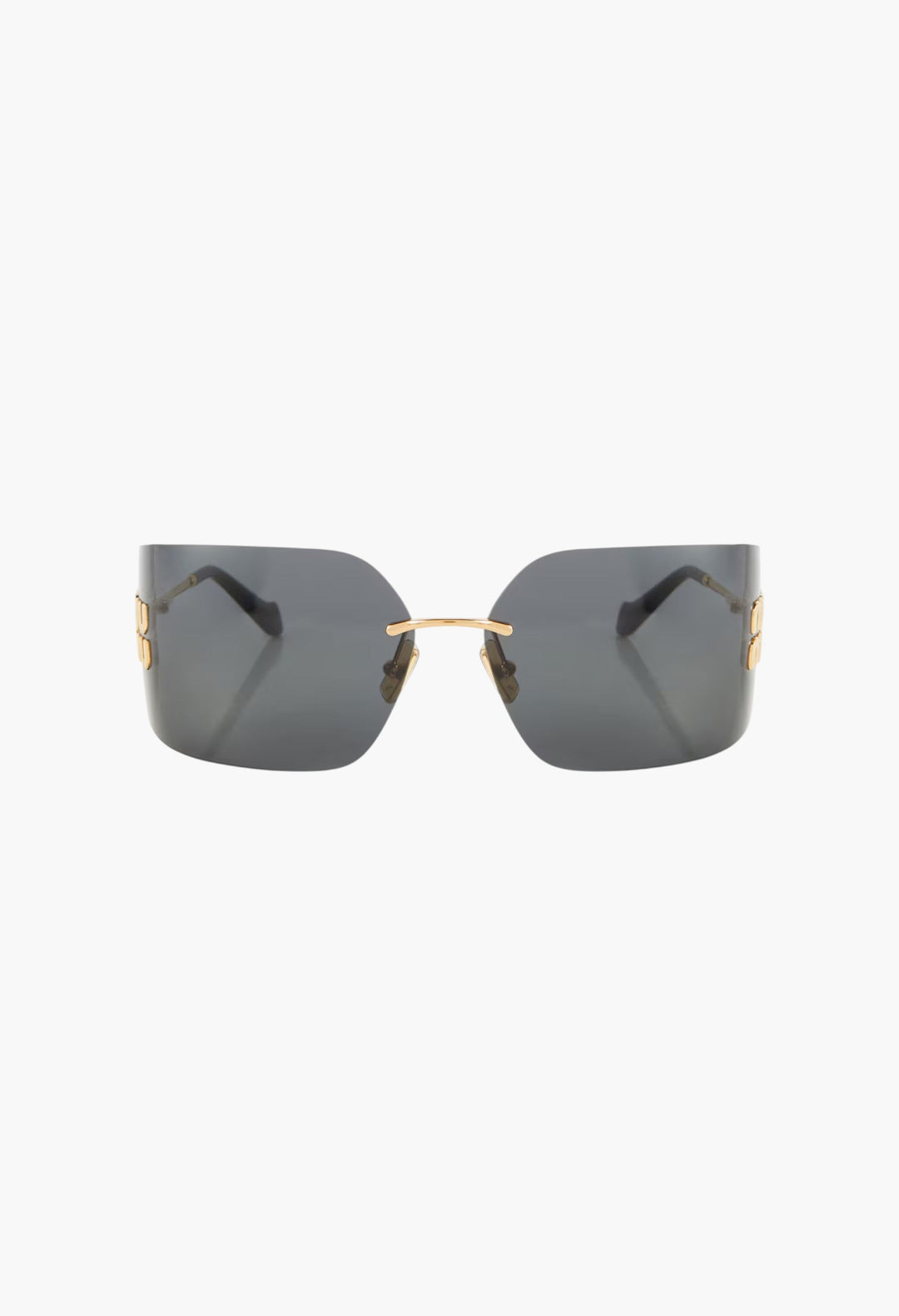 Logo Rectangular Sunglasses - GLAM MODA