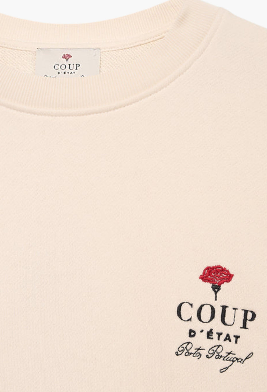 Logo Sweat - Off White - GLAM MODA