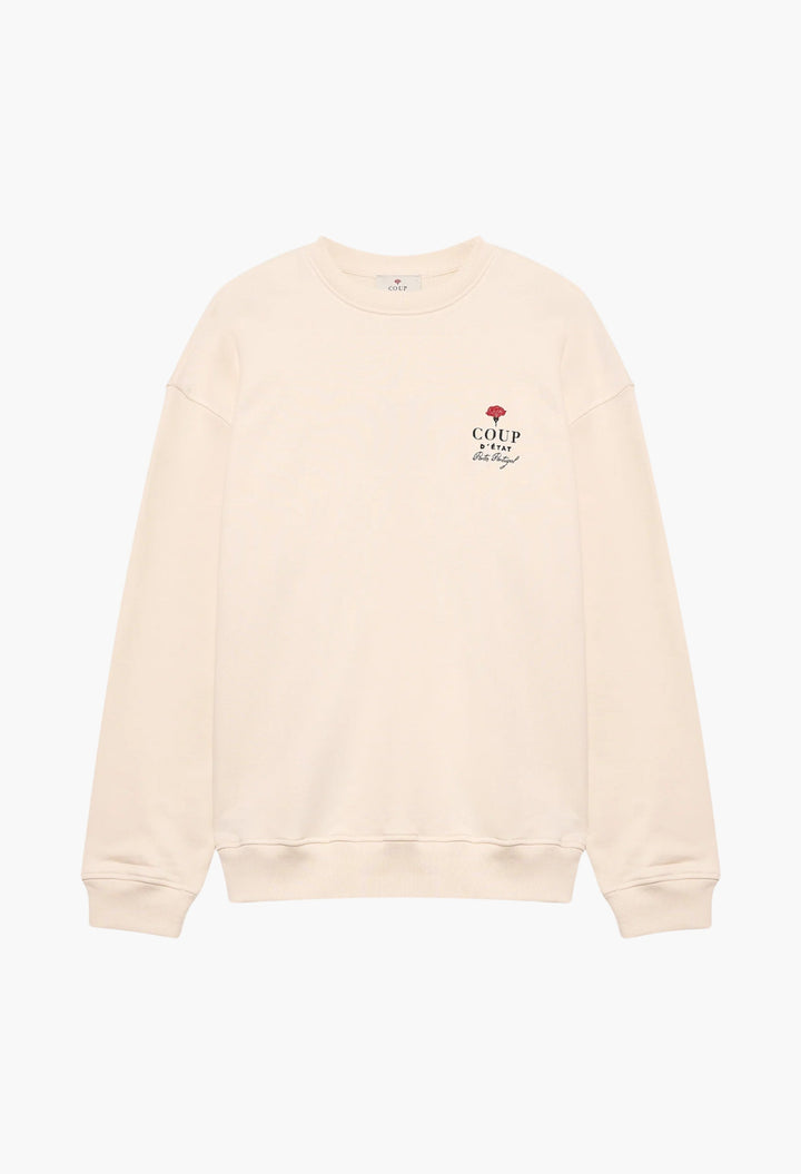 Logo Sweat - Off White - GLAM MODA