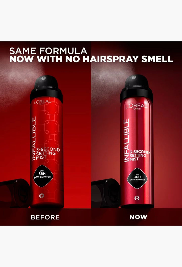 Infallible 3-Second Setting Mist Spray