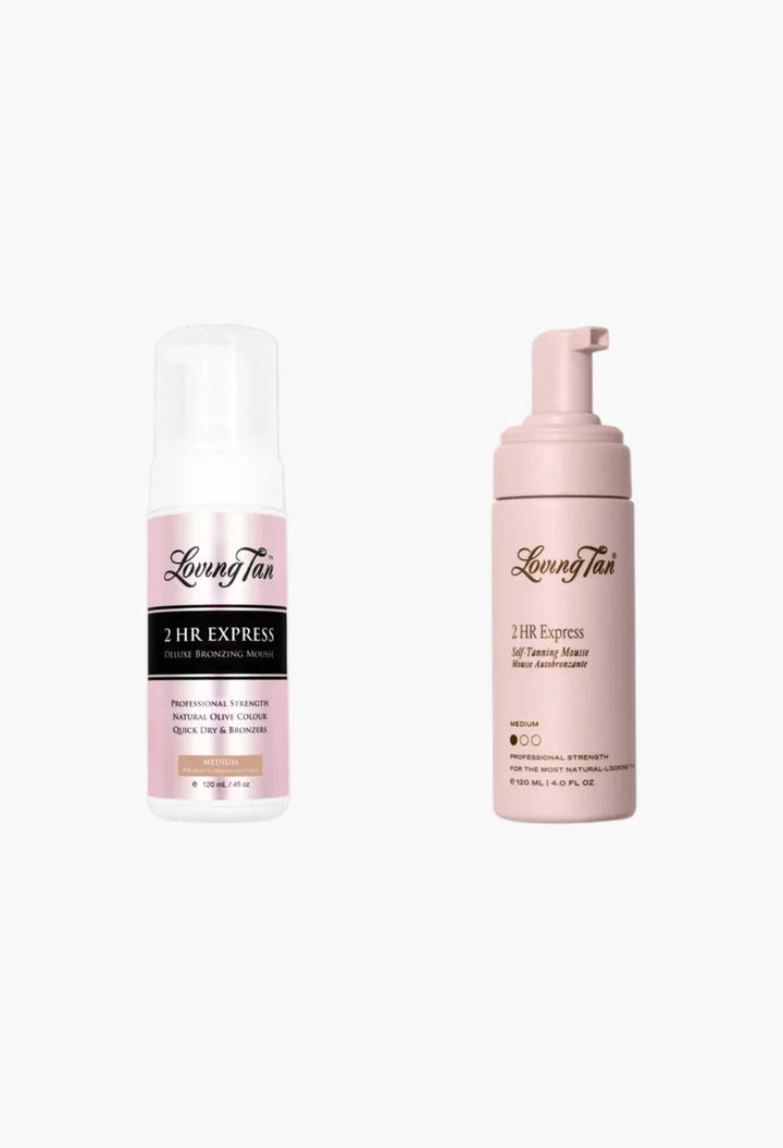 LOVING TAN 2HR EXPRESS DELUXE BRONZING MOUSSE MEDIUM