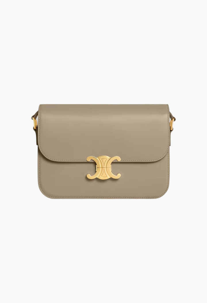 Classique Triomphe Bag In Shiny Calfskin - GLAM MODA