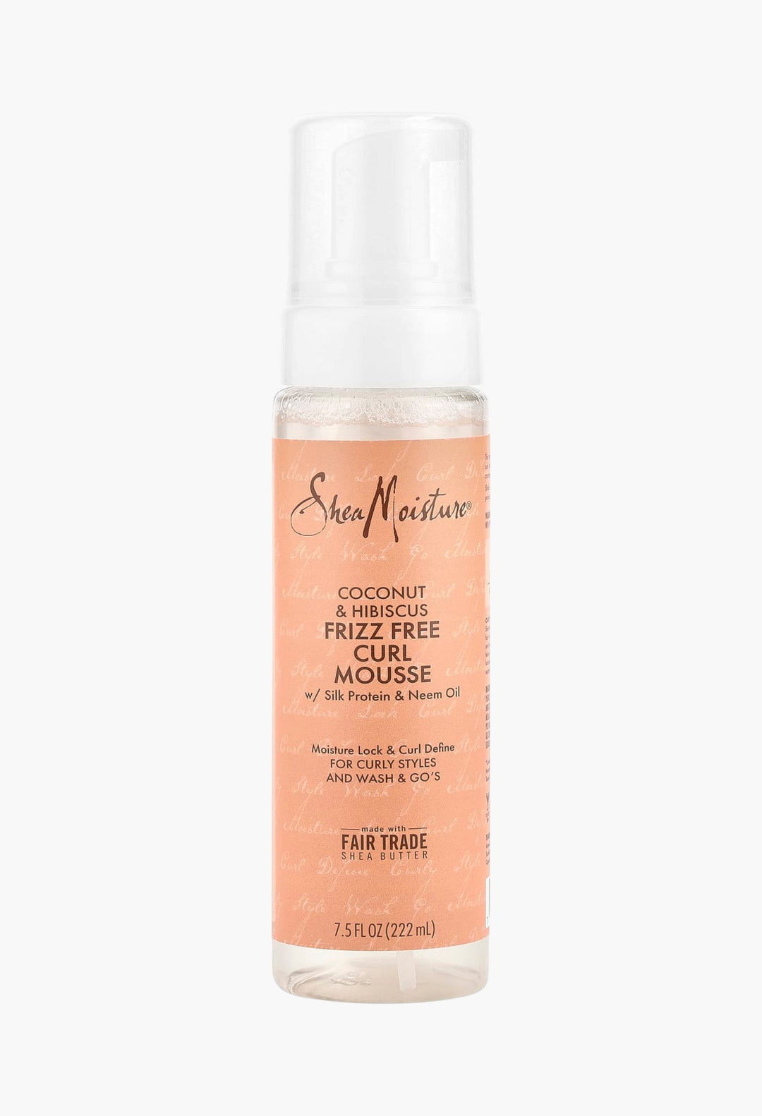Frizz Free Curl Mousse, Coconut & Hibiscus