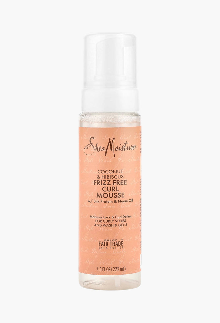 Frizz Free Curl Mousse, Coconut & Hibiscus