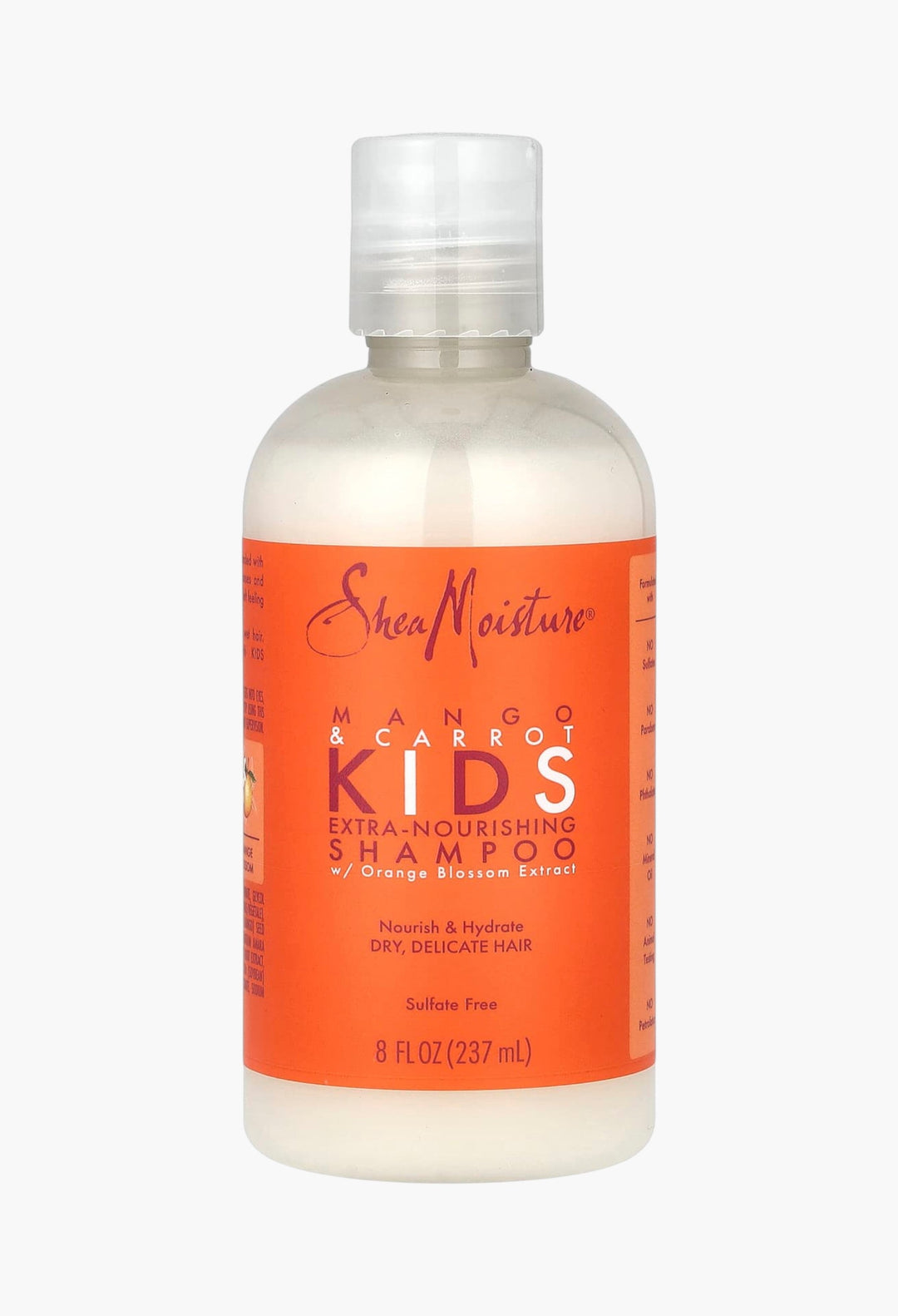 SheaMoisture, Kids Extra-Nourishing Shampoo, Mango & Carrot