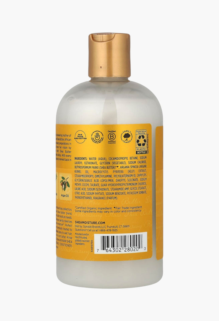 Raw Shea Butter, Deep Moisturizing Shampoo, Curly & Coily Hair