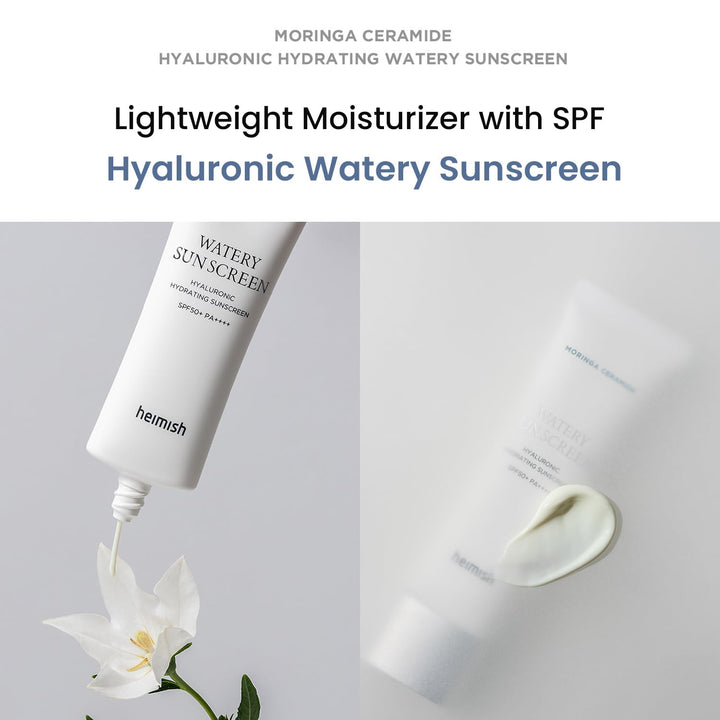 Moringa Ceramide Hyaluronic Acid Hydrating Watery Sunscreen