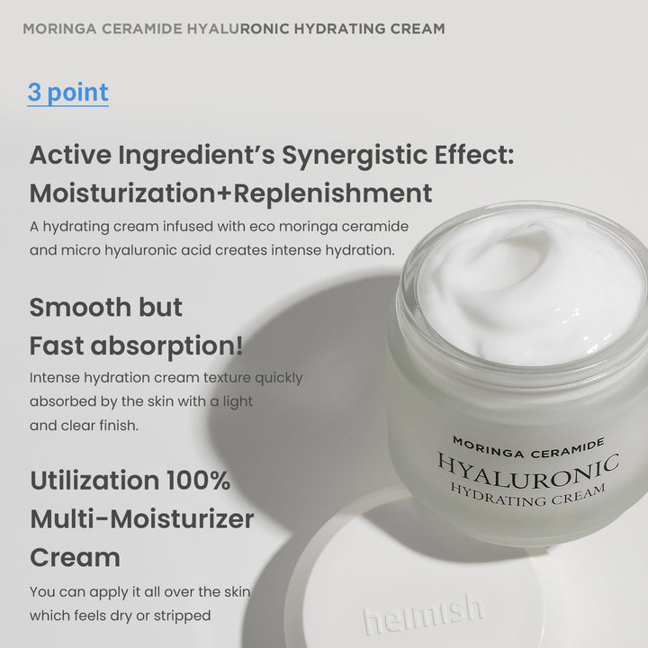 Moringa Ceramide Hyaluronic Hydrating Cream