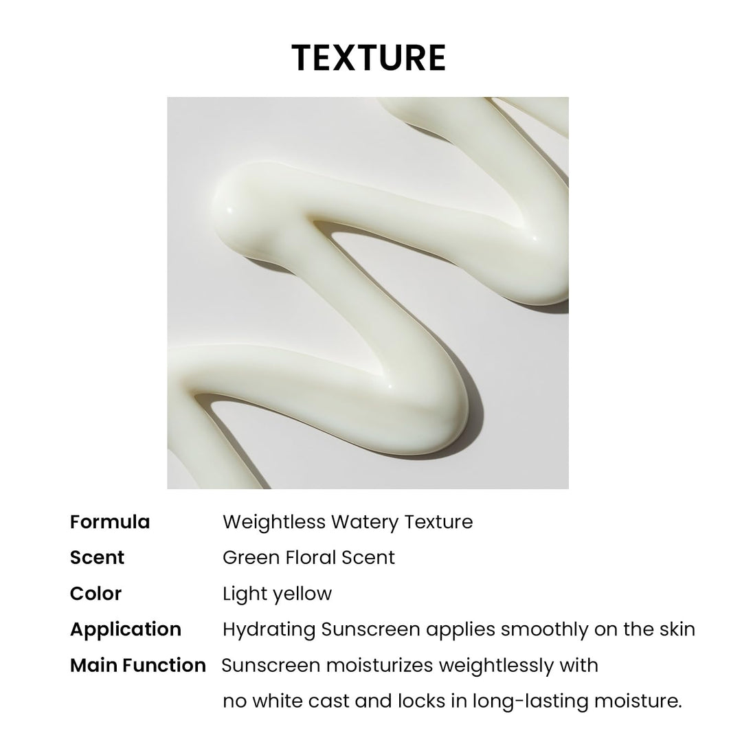 Moringa Ceramide Hyaluronic Acid Hydrating Watery Sunscreen