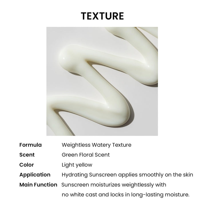 Moringa Ceramide Hyaluronic Acid Hydrating Watery Sunscreen