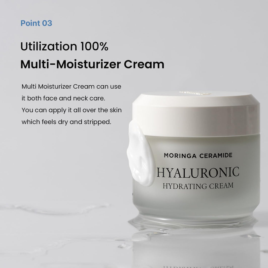 Moringa Ceramide Hyaluronic Hydrating Cream