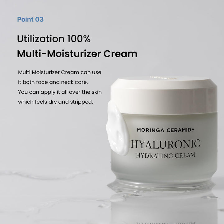 Moringa Ceramide Hyaluronic Hydrating Cream
