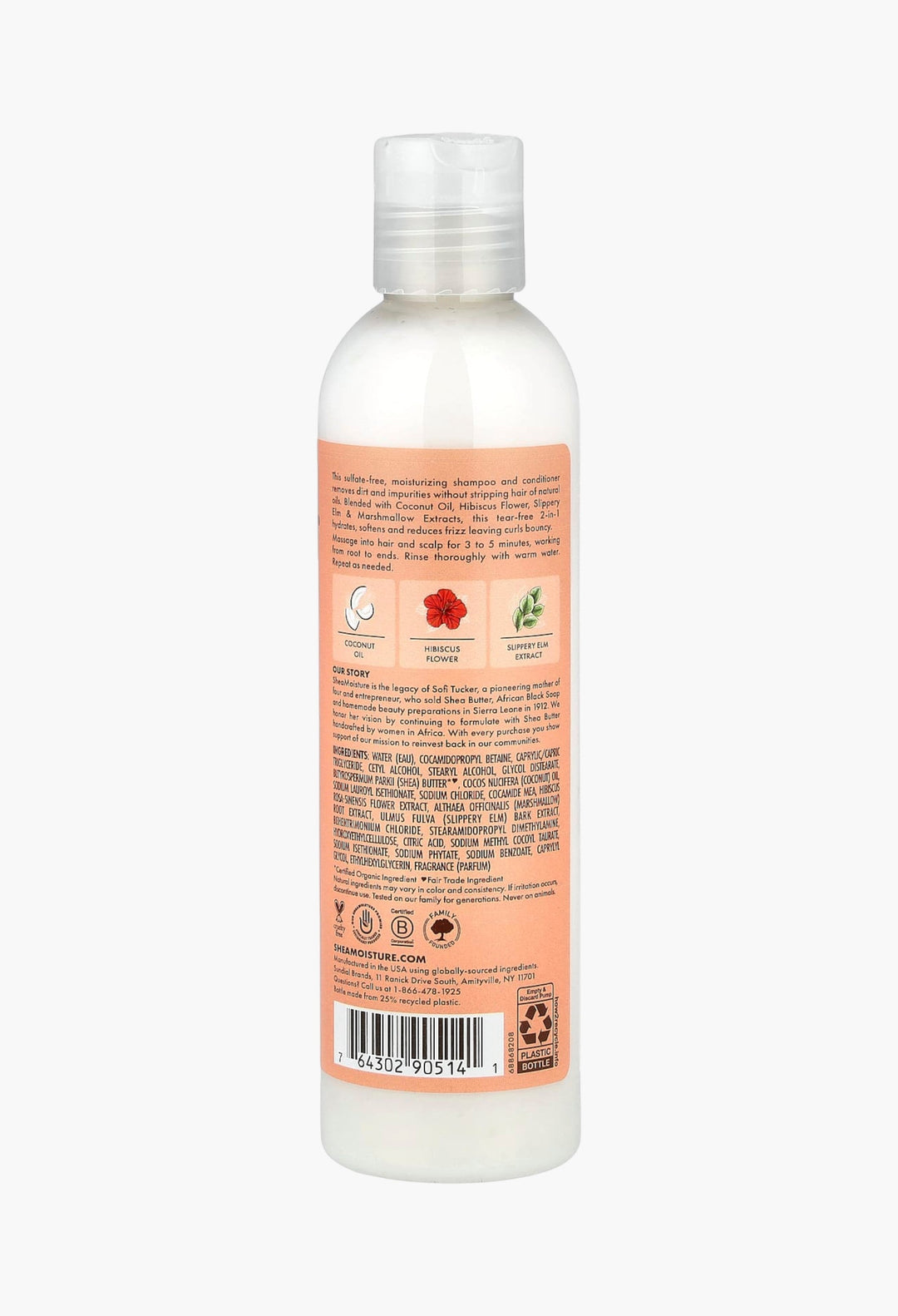 Kids 2-In-1 Curl & Shine Shampoo & Conditioner, Coconut & Hibiscus