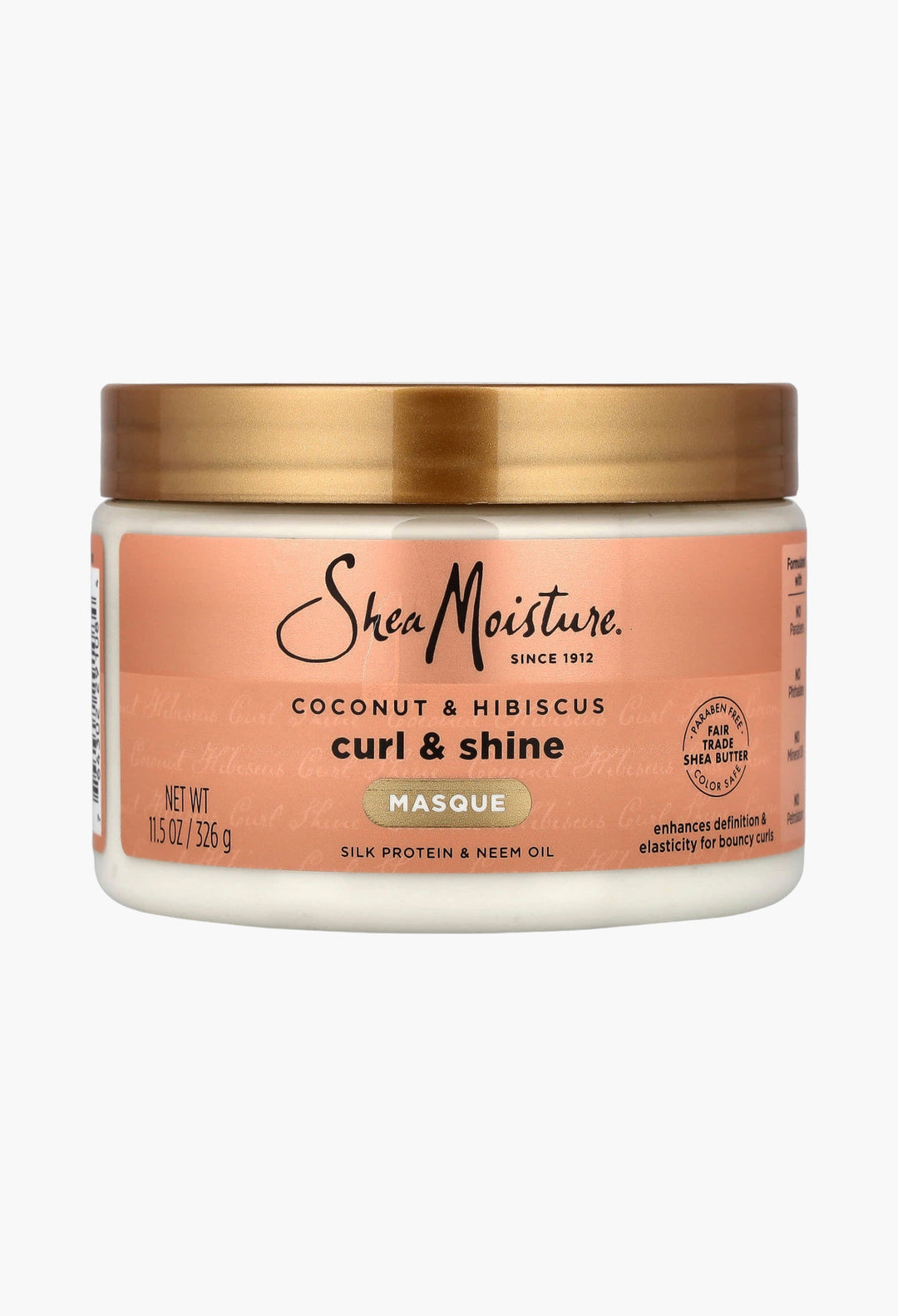 Curl & Shine Hair Masque, Coconut & Hibiscus